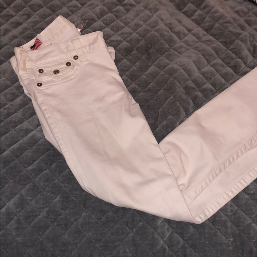White true religion jeans
